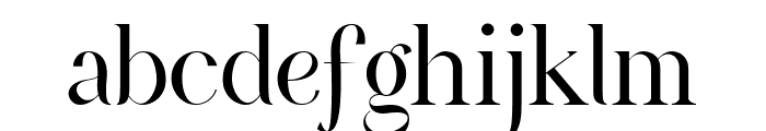 Bavarian Font LOWERCASE