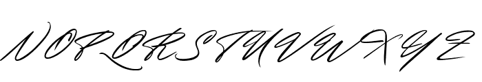 Baverley Astone Regular Font UPPERCASE