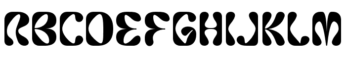 Bavery-Regular Font UPPERCASE