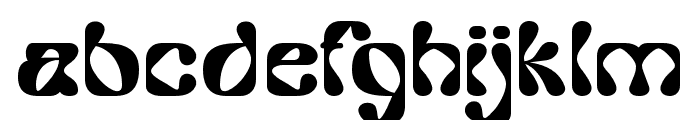 Bavery-Regular Font LOWERCASE