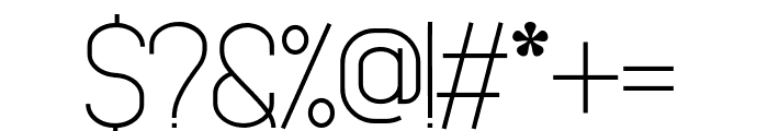 Baxley Medium Font OTHER CHARS