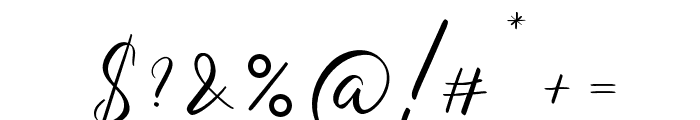 Bayleigh Signatures Font OTHER CHARS