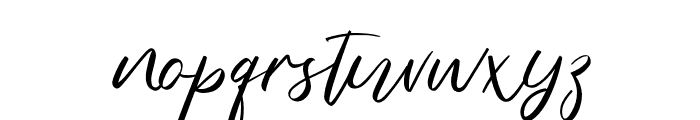Bayleigh Signatures Font LOWERCASE