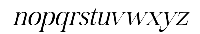 Bayoreh Italic Font LOWERCASE