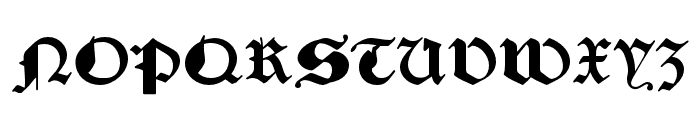 Bazelle Font UPPERCASE