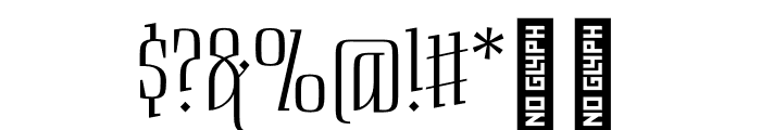 Bazilikin Medium Font OTHER CHARS