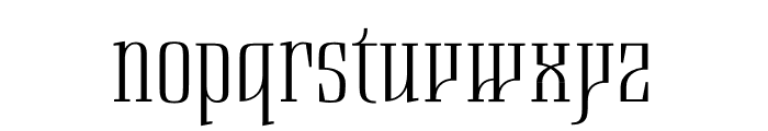 Bazilikin Medium Font LOWERCASE