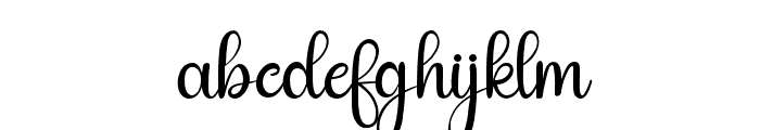 Be My Valentine Script General Font LOWERCASE