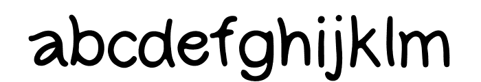 BeHappy Font LOWERCASE