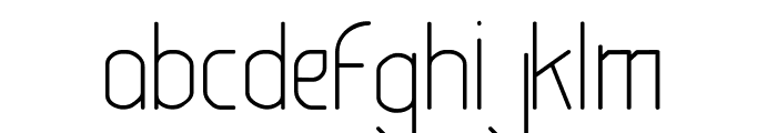 BeLati-Regular Font LOWERCASE