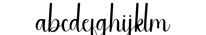 Beach Beauty Font LOWERCASE