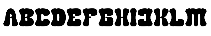 Beach Game Font UPPERCASE