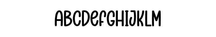 Beach Scene Font LOWERCASE