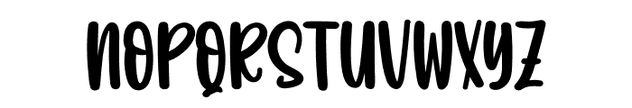 Beach Surly Font LOWERCASE