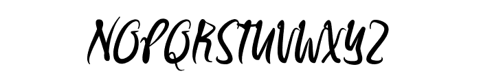 BeachNight Font UPPERCASE