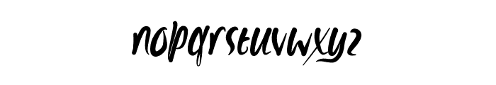 BeachNight Font LOWERCASE
