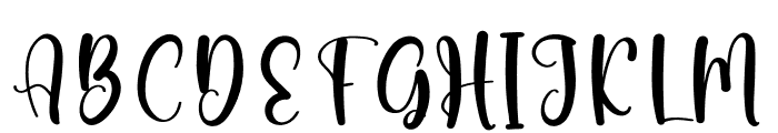 Beaching Font UPPERCASE