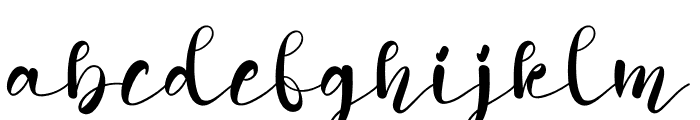 Beachlove Holiday Font LOWERCASE