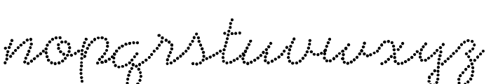 Beadwork Font LOWERCASE