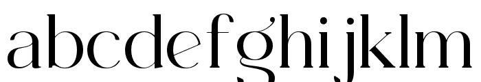 Beamoflight-Regular Font LOWERCASE