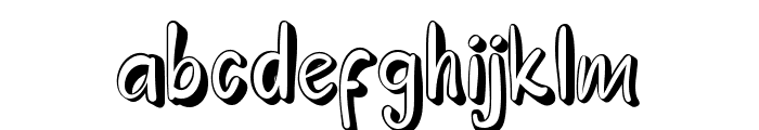 Bear Brown Font LOWERCASE