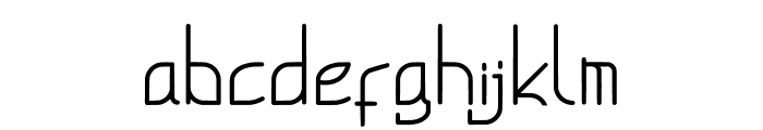 Bearbrond Font LOWERCASE