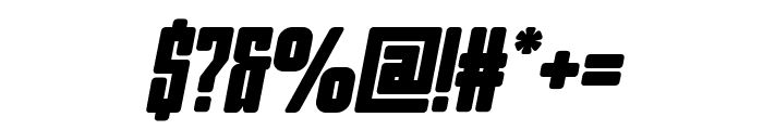 Beardman-Italic Font OTHER CHARS