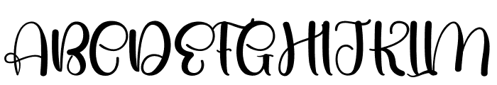 Beardy Font UPPERCASE