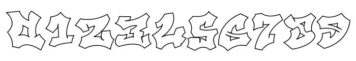Beast Quotz Outline Outline Font OTHER CHARS