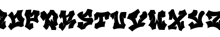 Beast Quotz Solid Solid Font UPPERCASE