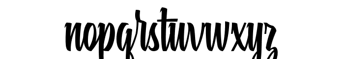 Beastic Font LOWERCASE