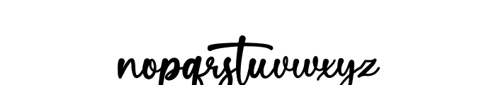 Beastien Signattura Font LOWERCASE