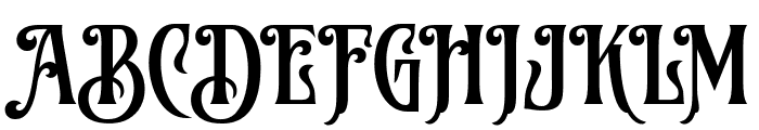 Beatford Font UPPERCASE