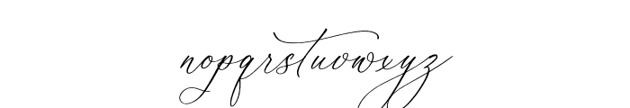 Beatrice Clorophil Italic Font LOWERCASE
