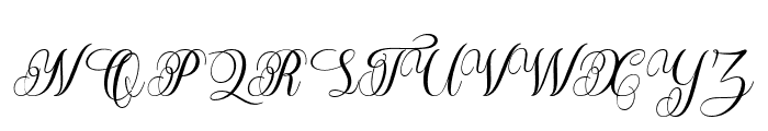Beatrice-Regular Font UPPERCASE