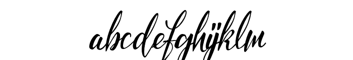 Beatrices Font LOWERCASE