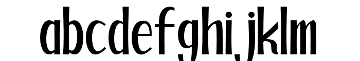 Beattes Font LOWERCASE