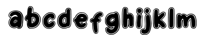Beattle-Regular Font LOWERCASE