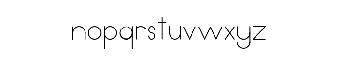 Beaudthy Font LOWERCASE