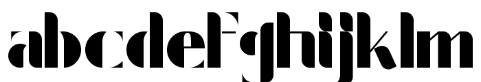 Beaufem Font LOWERCASE
