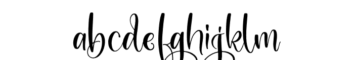 Beautica Dreaming Font LOWERCASE