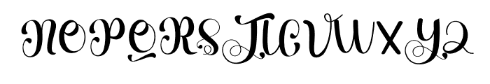 Beautican Font UPPERCASE
