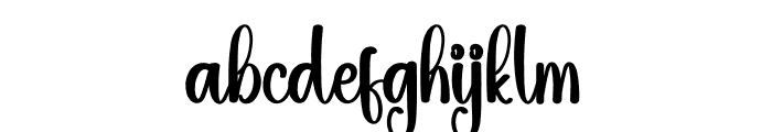 Beauties CHRISTMAS Font LOWERCASE
