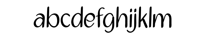 Beautiful Birthday Font LOWERCASE