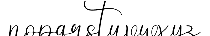 Beautiful Body Font LOWERCASE