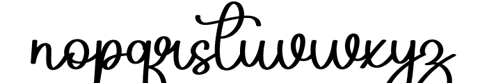 Beautiful Collection Font LOWERCASE