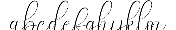 Beautiful Darling Font LOWERCASE