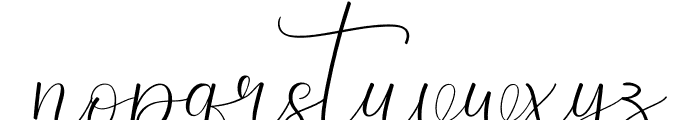 Beautiful Darling Font LOWERCASE