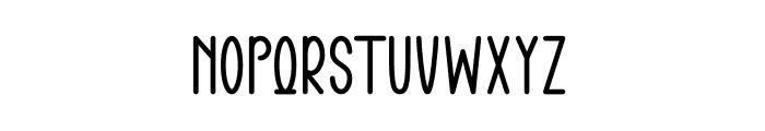 Beautiful Display Font LOWERCASE