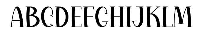 Beautiful Farmhouse Font UPPERCASE